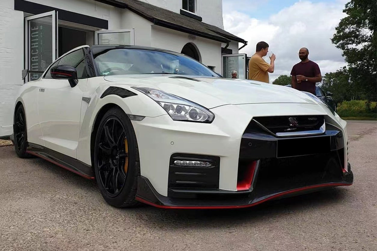 2017 - 2022 Nissan GTR R35 EBA Nismo Carbon Fiber Front Lip - For Original NISMO Only